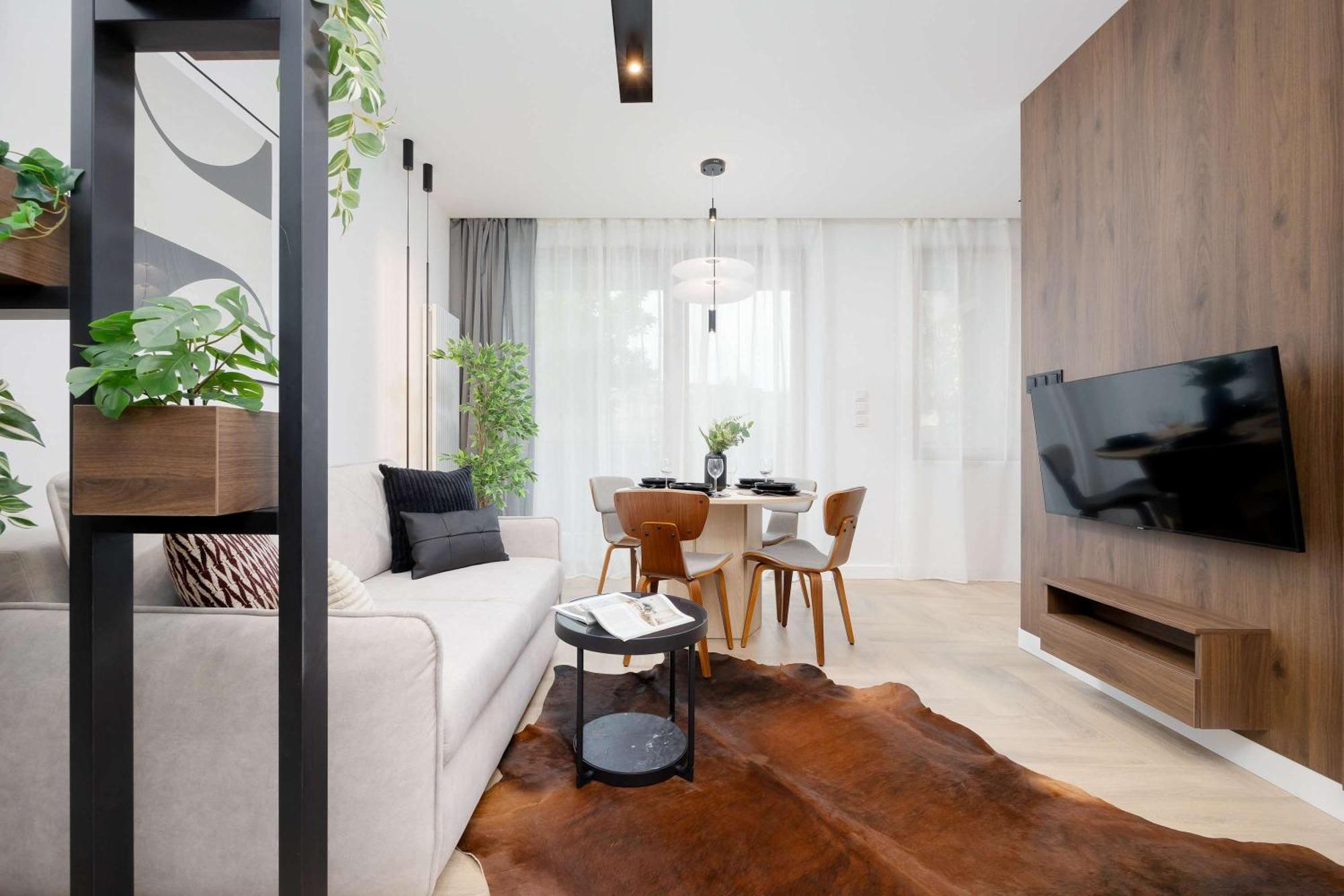 Apartment Sarmacka Wilanow With Parking, Sauna & Gym By Noclegi Renters Warsaw Exterior photo